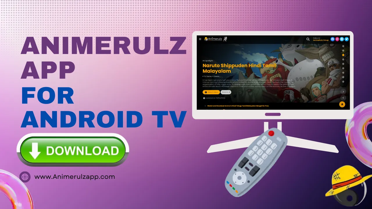 Animerulz app for Android TV